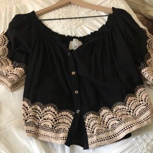 Chloe Oliver size Large Blouse